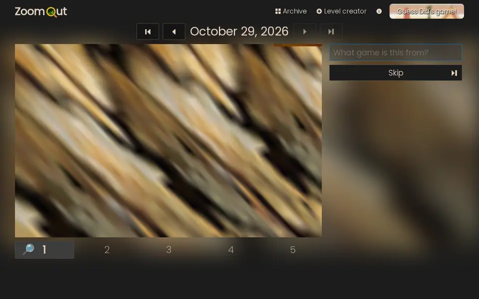 Screenshot of ZoomOut